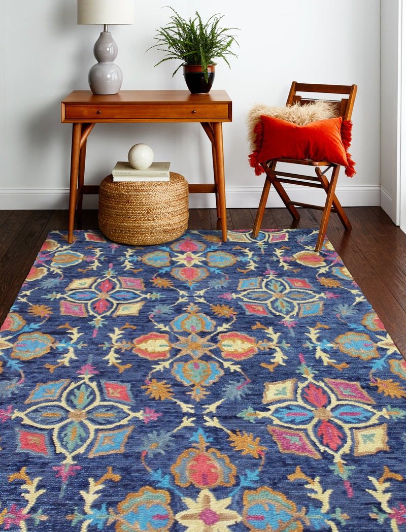 Valencia Area Rug, Navy