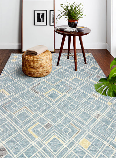 Valencia Area Rug, Teal