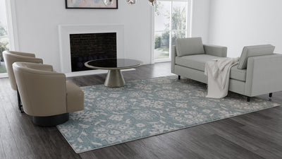 Valencia Area Rug, Teal