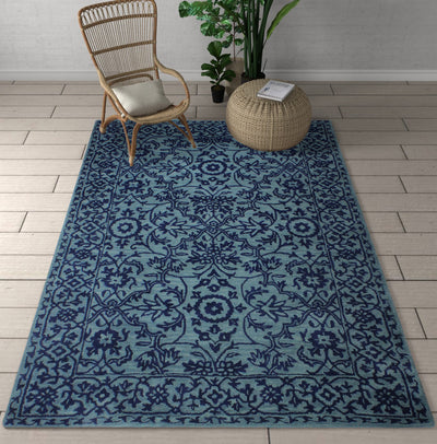 Chelsea Area Rug, Blue