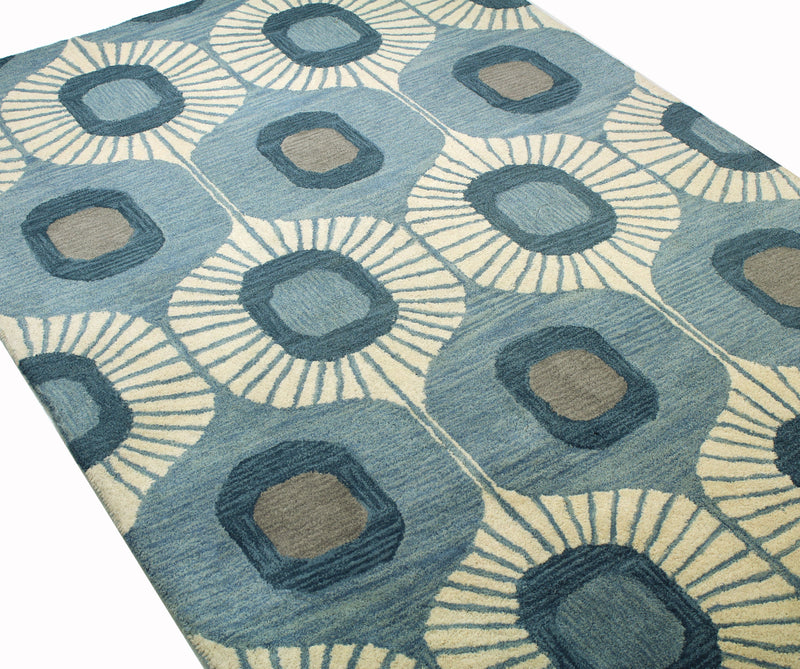 Chelsea Area Rug, Light Blue