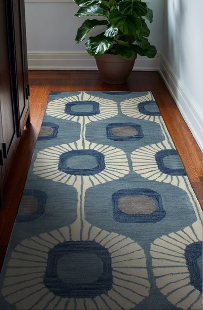 Chelsea Area Rug, Light Blue