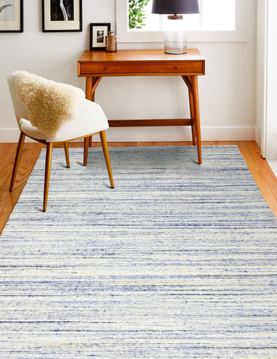 Savannah Area Rug, Light Blue