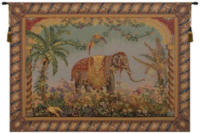 Royal Elephant II French Wall Tapestry