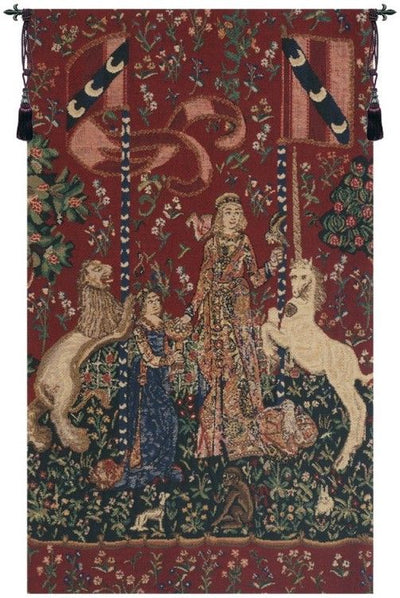 Lady and the Unicorn Taste I Belgian Wall Tapestry