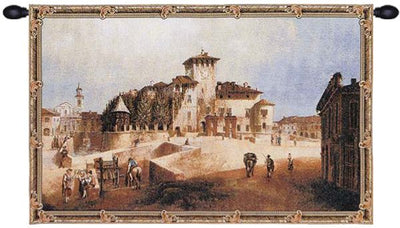 Castle of Parma Italian Wall Tapestry