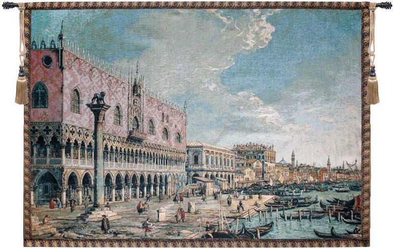 Riva Degli Schiavoni Italian Wall Tapestry